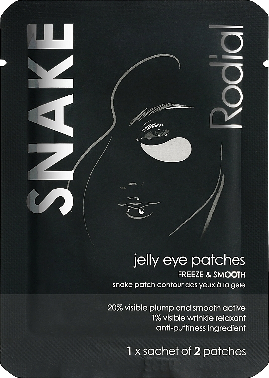 Гідрогелеві патчі для шкіри навколо очей - Rodial Snake Jelly Eye Patches — фото N1