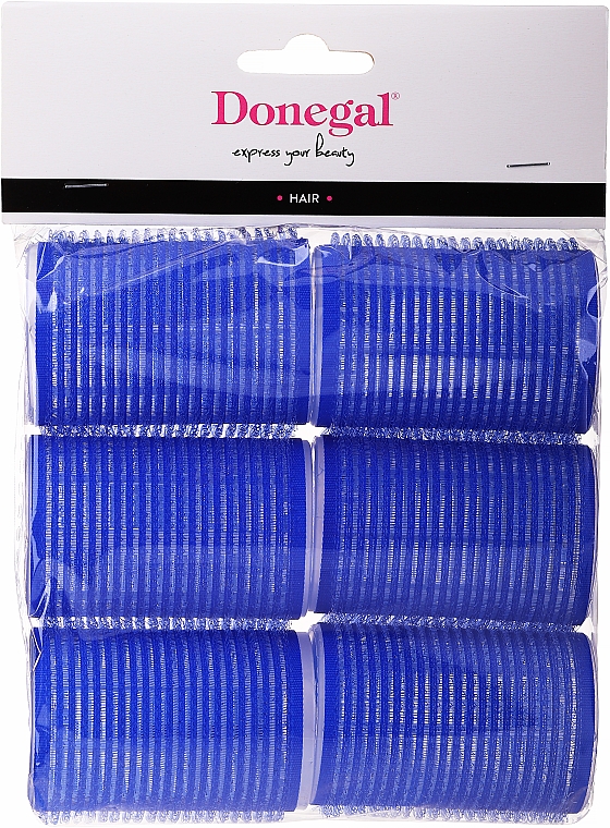 Бигуди с липучкой, 40 мм, 6 шт - Donegal Hair Curlers — фото N1