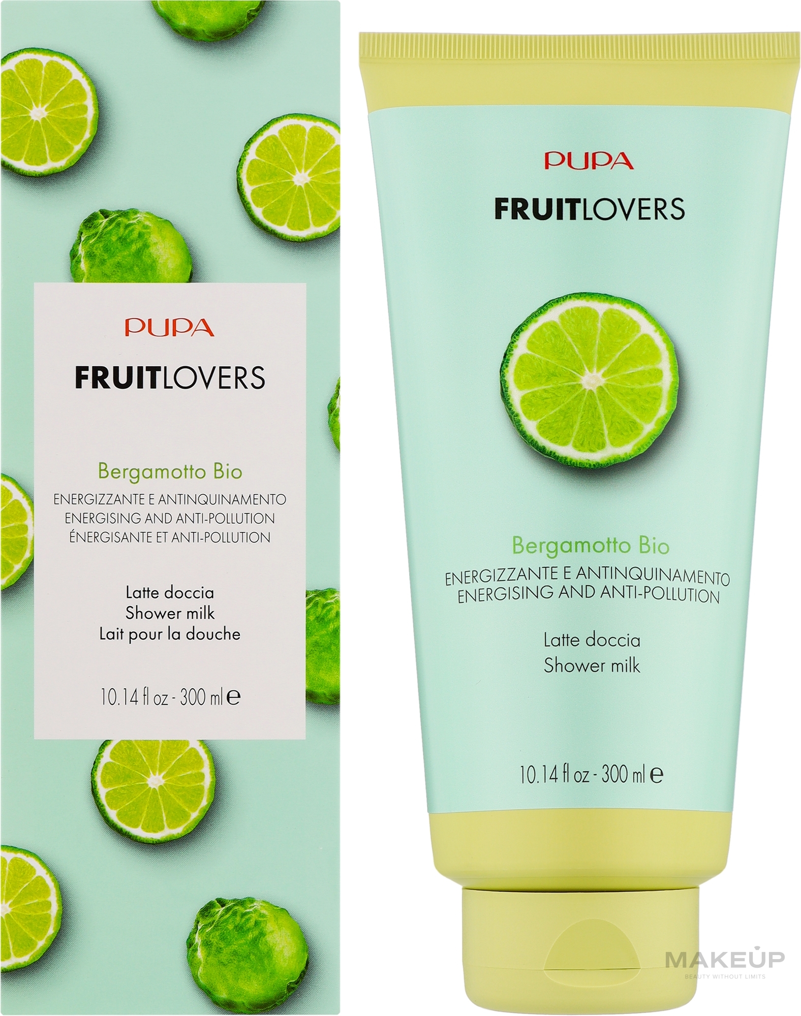 Молочко для душа - Pupa Friut Lovers Bergamot Shower Milk — фото 300ml