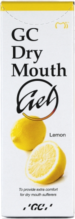 Гель проти сухості в роті зі смаком лимона - GC Dry Mouth Gel Lemon — фото N1