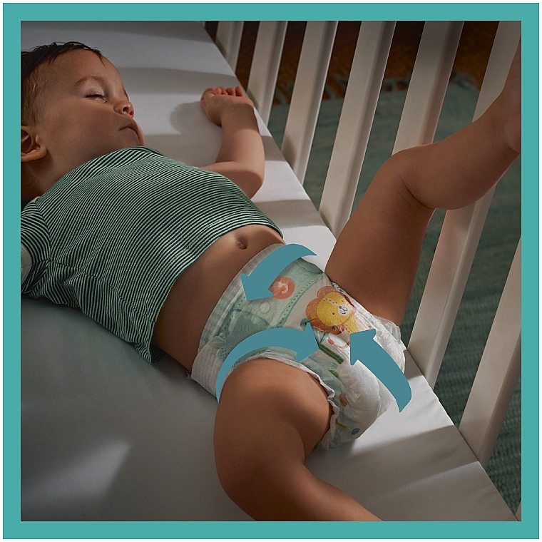 Подгузники Active Baby 4 (9-14 кг), 132 шт - Pampers — фото N11