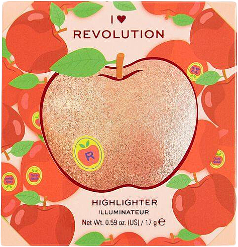 Хайлайтер - I Heart Revolution Tasty 3D Apple Highlighter — фото N1
