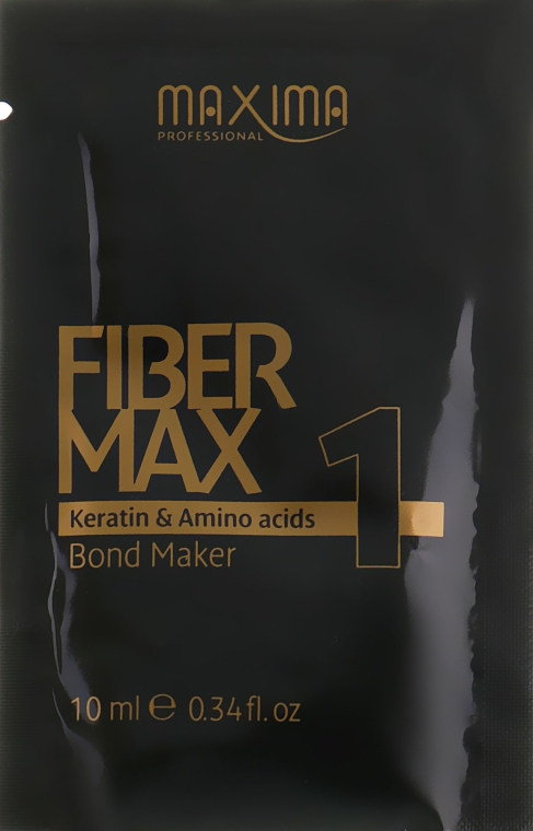 Сироватка для волосся для кератинового вирівнювання волосся етап 1 Fiber Max - Maxima — фото N1