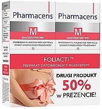 Духи, Парфюмерия, косметика Набор - Pharmaceris M Foliacti Stretch Mark Prevention Cream (b/cr/2x150ml)