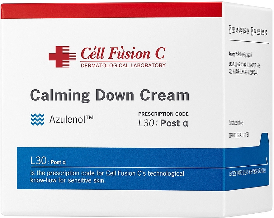 Заспокійливий крем - Cell Fusion C Calming Down Cream — фото N3