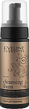 Очищающая и увлажняющая пенка для лица - Eveline Organic Gold Cleansing Foam — фото N1