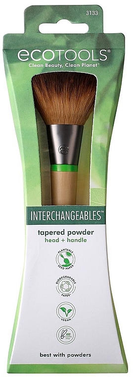 Сменная кисть для пудры - EcoTools Interchangeables Tapered Powder — фото N1
