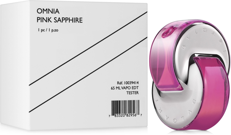 Bvlgari Omnia Pink Sapphire - Туалетна вода (тестер з кришечкою) — фото N2