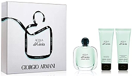 Духи, Парфюмерия, косметика Giorgio Armani Acqua di Gioia - Набор (edp/50ml + b/lot/75ml + sh/gel/75ml)