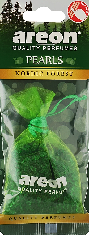 Ароматизатор воздуха "Северный лес" - Areon Pearls Nordic Forest