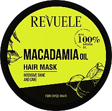 Парфумерія, косметика Маска для волосся з олією макадамії - Revuele Macadamia Oil Hair Mask