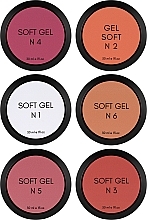 Парфумерія, косметика Набір гелів, 6 продуктів - One Pro Line Soft Gel Set