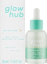 Осветляющая и омолаживающая сыворотка для лица с кислотами - Glow Hub The Glow Giver Facial Serum — фото N2