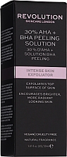 Интенсивный химический пилинг для сияющей кожи - Revolution Skincare 30% AHA + BHA Peeling Solution — фото N3