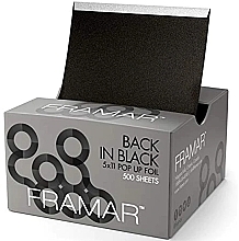 Парфумерія, косметика Фольга в аркушах із тисненням - Framar 5x11 Pop Up Foil Back In Black