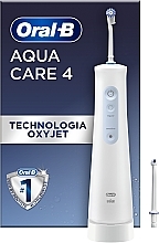 Парфумерія, косметика Іригатор з технологією "Oxyjet", біло-блакитний - Oral-B Power Oral Care Series 4 AquaCare Irygator MDH20.026.2