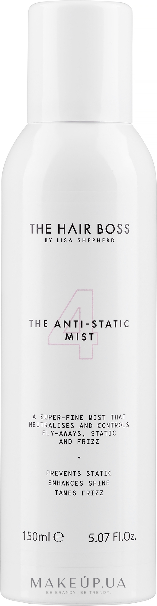 Спрей-антистатик для волосся - The Hair Boss The Anti Static Finishing Mist — фото 150ml