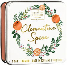 Парфумерія, косметика Різдвяне мило Клементин - Scottish Fine Soaps Clementine Spice Soap