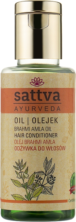 Олія для волосся - Sattva Brahmi Amla Hair Oil — фото N1