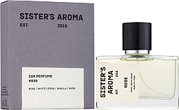 Парфумерія, косметика Ароматизатор для авто - Sister's Aroma Car Perfume Sex&Rose