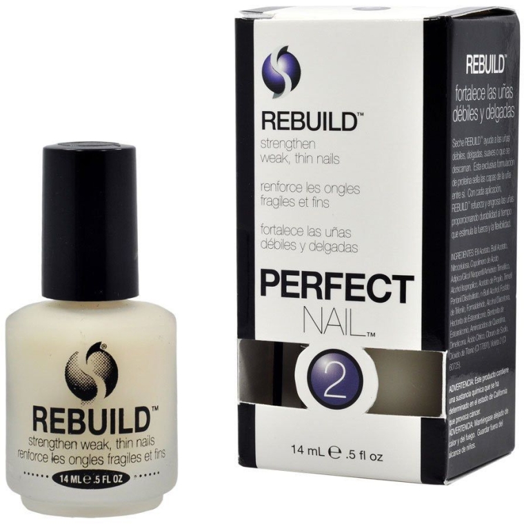 Відновник для вихідних функцій нігтьової пластини - Seche Perfect Nail Rebuild — фото N1