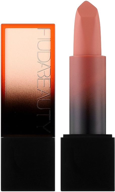 Кремова помада для губ - Huda Beauty  Power Bullet Cream Glow Bossy Browns Lipstick