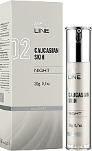 Нічний крем для обличчя - Me Line 02 Caucasian Skin Night — фото N2