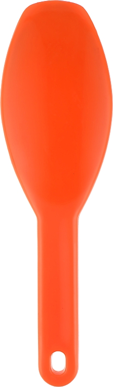 Щітка для волосся масажна, С0258-3, 22х7 см, оранжева з чорним - Rapira — фото N2