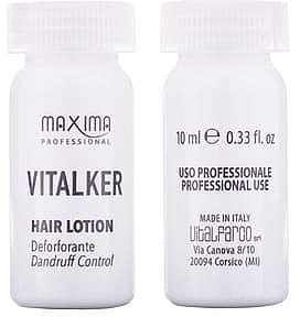 Лосьйон проти лупи - Maxima Vitalker Hair Lotion Prev Antiforfora — фото N5