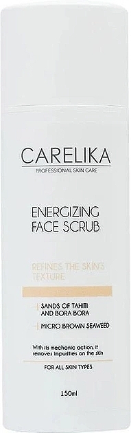 Скраб для обличчя - Carelika Energizing Face Scrub — фото N1