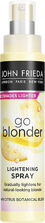 Спрей для волос осветляющий - John Frieda Sheer Blonde Controlled Lightening Spray Go Blonder