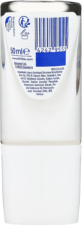 Кульковий дезодорант - NIVEA Derma Dry Control Maximum Antiperspirant — фото N10