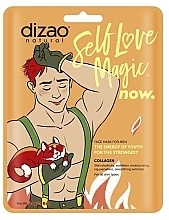 Маска для мужчин с коллагеном - Dizao Collagen Face Mask — фото N1