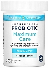 Пробіотик для підтримання кишечника - Nordic Naturals Nordic Flora Probiotic Maximum Care — фото N1
