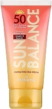 Духи, Парфюмерия, косметика Солнцезащитный крем для лица SPF 50 - Farmona Sun Balance Cream