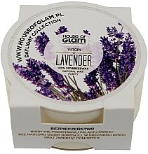 Парфумерія, косметика Ароматична свічка - House of Glam Virgin Lavender Candle (міні)