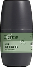 Антиперспирант для мужчин - Derma Man Deo Roll-On Antiperspirant — фото N1