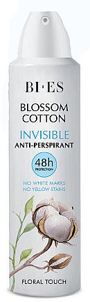 Антиперспирант-спрей - Bi-es Blossom Cotton Invisible — фото N1