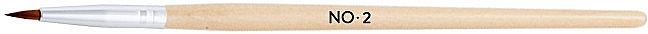 Кисть для нанесения акрила, 2 - NeoNail Professional — фото N1
