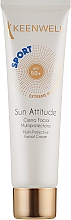 Парфумерія, косметика Сонцезахисний крем для обличчя - Keenwell Sport Sun Protection Facial Cream SPF50+