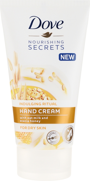 Крем для рук з молоком і медом - Dove Nourishing Secrets Indulging Ritual Hand Cream — фото N1