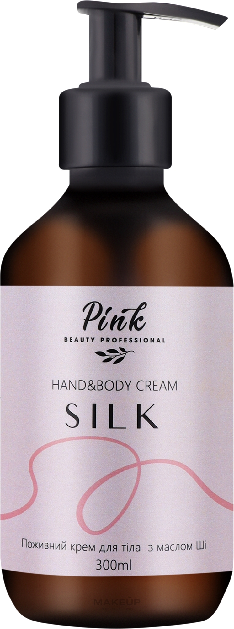Питательный крем для тела и рук с маслом Ши "Silk" - Pink Hand & Body Cream — фото 300ml