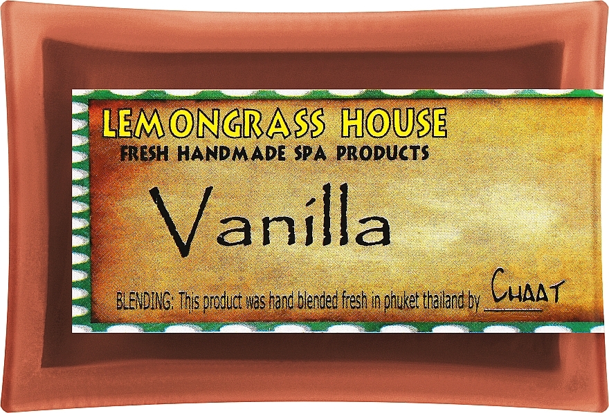 Мило "Ваніль" - Lemongrass House Vanilla Soap — фото N1