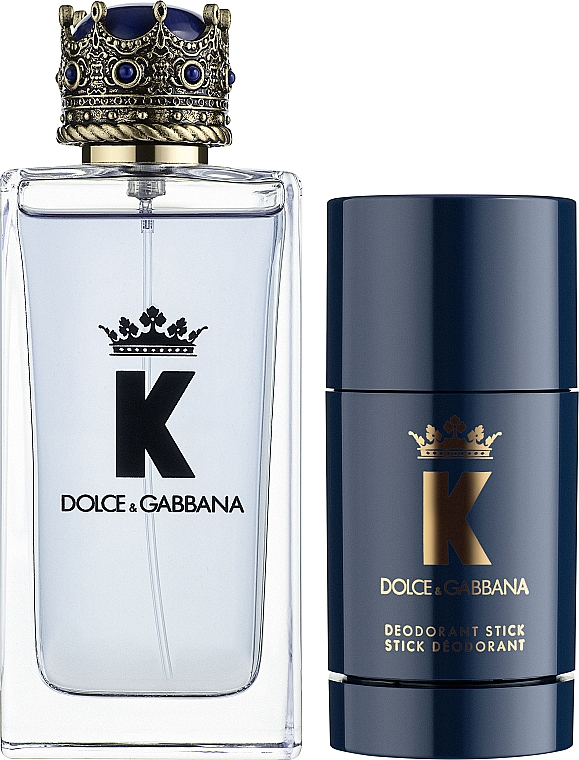 Dolce & Gabbana K by Dolce & Gabbana - Набор (edt/100ml + deo/stick/75ml) — фото N3