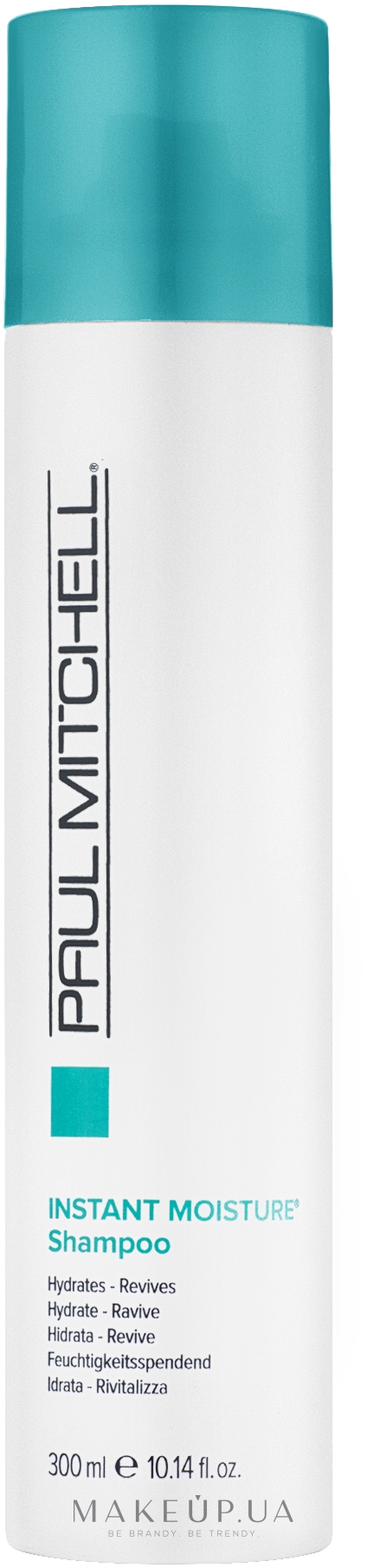 Мгновенно увлажняющий шампунь для ежедневного использования - Paul Mitchell Moisture Instant Moisture Daily Shampoo — фото 300ml