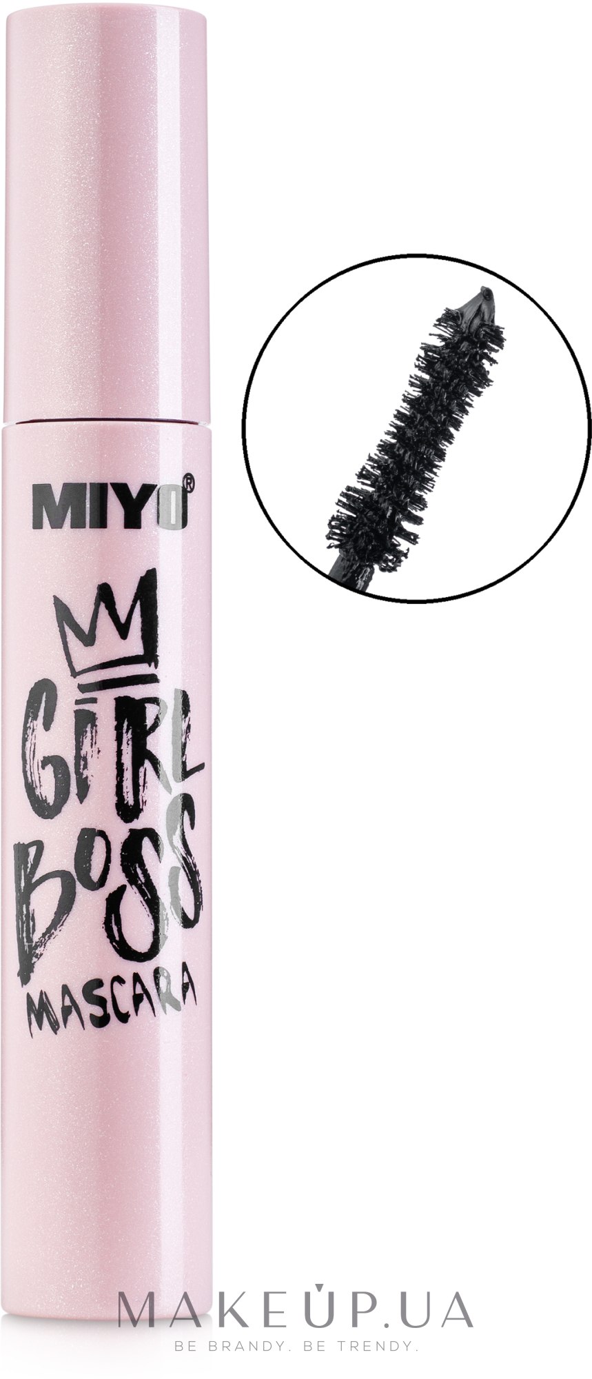Объемная тушь для ресниц - Miyo Girl Boss Mascara  — фото Black