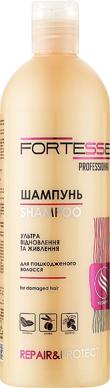 Шампунь восстанавливающий для сухих и поврежденных волос - Fortesse Professional Repair & Protect Shampoo — фото N8