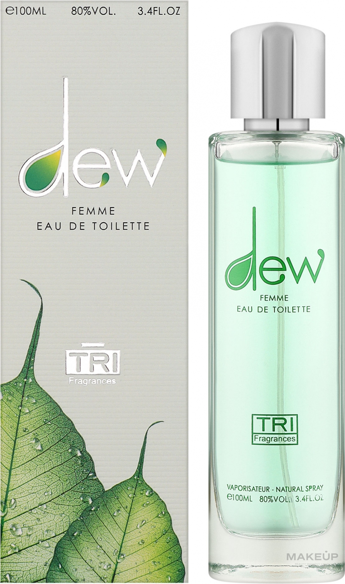 Tri Fragrances Dew - Туалетная вода — фото 100ml