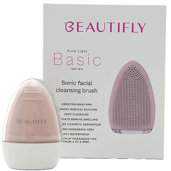 Звуковая щетка для лица - Beautifly Sonic Brush Pure Light Basic — фото N2