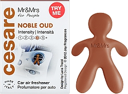 Mr&Mrs Fragrance Cesare Noble Oud - Ароматизатор для авто — фото N2